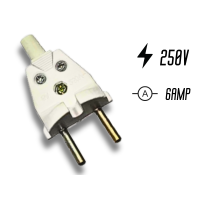 Евровилка 6А/250V
