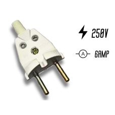 Евровилка 6А/250V