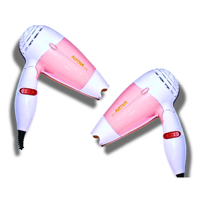 Фен дорожный раскладной для волос с насадкой NOVA NV-662/1000W/13см/17см