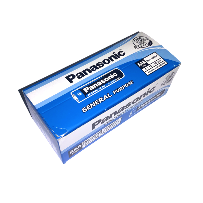 Батарейка мини-пальчиковая Panasonic R03/AAA/1.5V 1шт