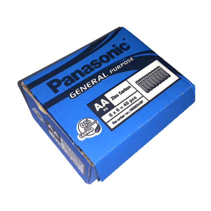 Батарейка пальчиковая Panasonic R6BE/AA/1.5V 1шт