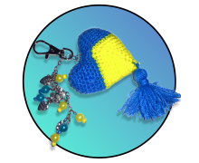 Брелоки украинские тематические Hand Made