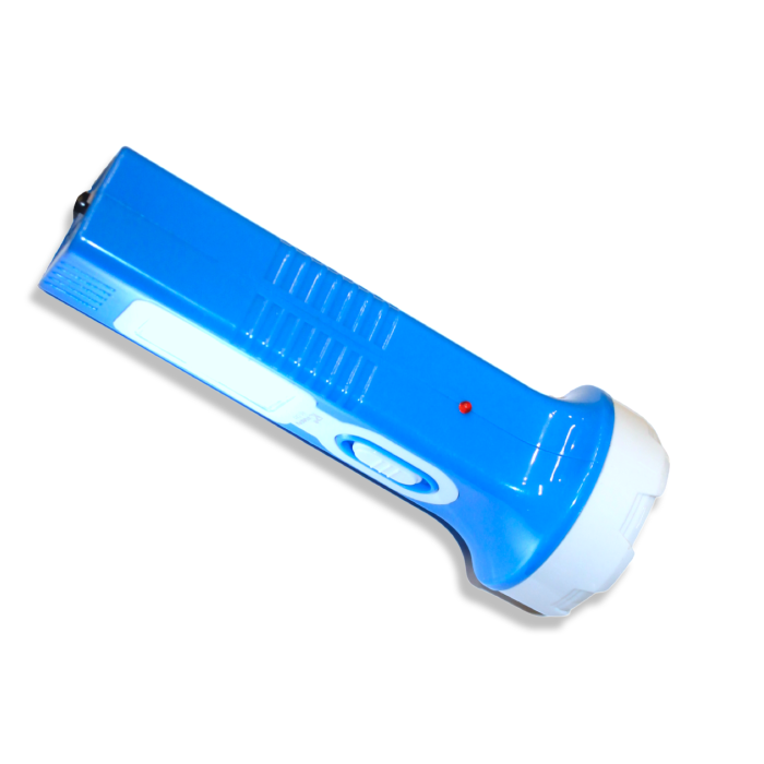 Фонарик ручной аккумуляторный с зарядкой от сети АК-С62 220В/7W/15см/5см