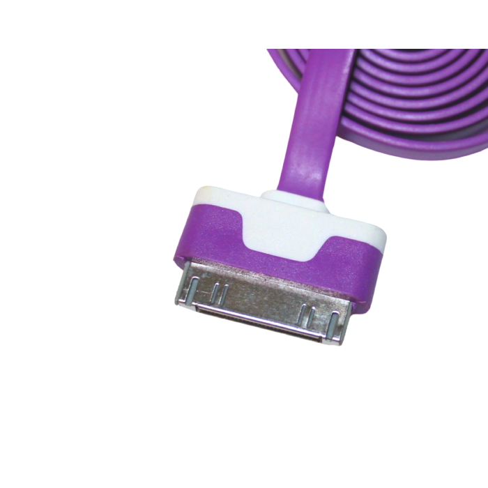 Кабель для Apple разные цвета USB/30mm/1м