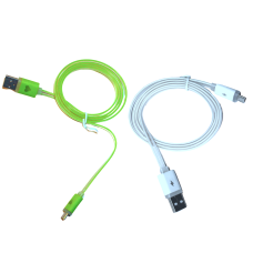 Кабель USB to micro USB с подсветкой по всей длине 1м