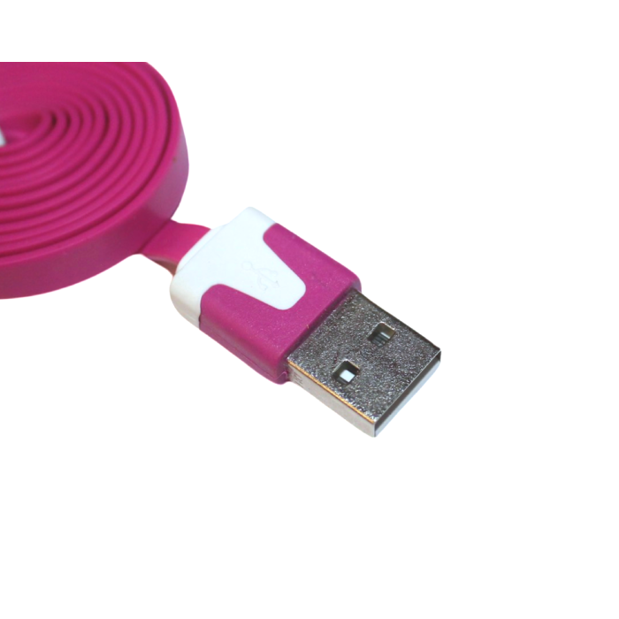 Кабель Lightning/USB разные цвета 1м