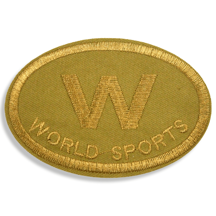Аппликация для одежды нашивка №207 World Sports 9шт/9х6см