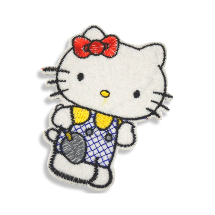 Аппликация для одежды нашивка №113 Hello Kitty 9шт/6х8см