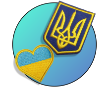 Нашивки патриотические Украина