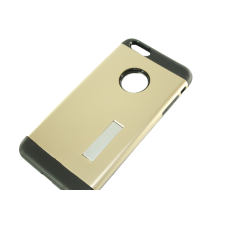 Чехол на IPhone 5/5S/SE/задняя крышка с подставкой/золотой