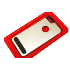 Чехол на Apple IPhone 5/5S/SE задняя крышка металлическая/Золотой