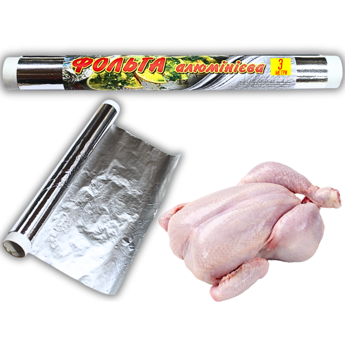 Фольга пищевая 28см/3м