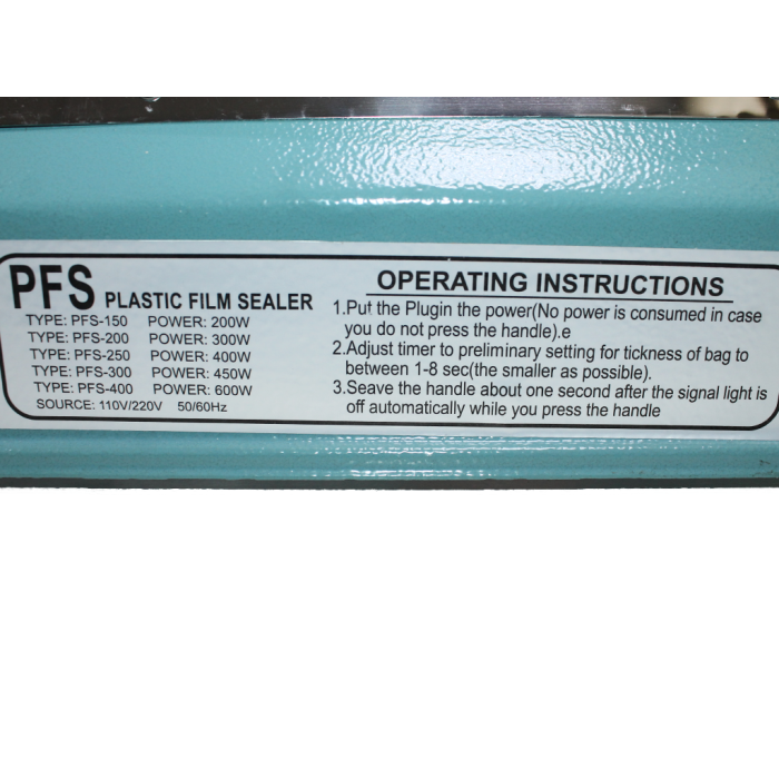 Паяльник для пакетов PFS/SF-300 30см