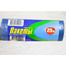 Пакеты мусорные 25л/50х50см/20шт