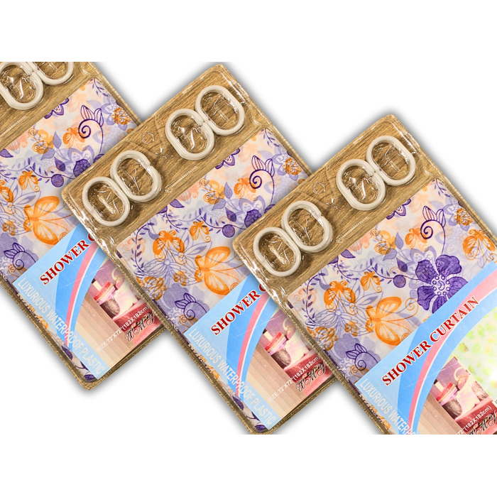 Занавеска/шторка для душа 182х182см