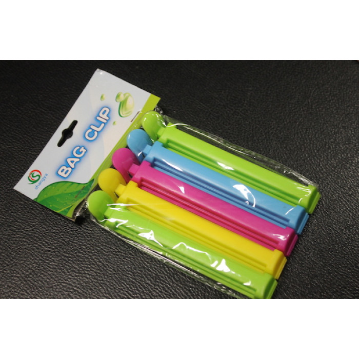 Зажимы для пакетов Bag Clip 5шт/11.5см