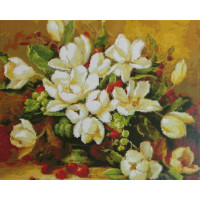 РИСОВАНИЕ КАМНЯМИ / Алмазная вышивка №31/50х41см