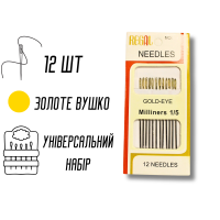 Иголки для ручного шитья Роза №1/42мм/25игл