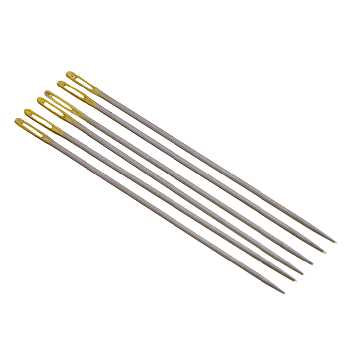 Иголки для ручного шитья с тоненькими ушками GOLD – EYE Sharps 9/20игл