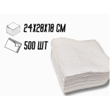 Салфетки столовые 500шт/24х20х10см