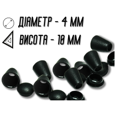 Концевики для шнурков 20шт/10мм