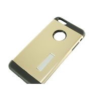 Чехол на IPhone 6/6S/задняя крышка с подставкой/золотой