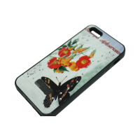 Чохол на задню панель/Flower/Apple Iphone/гумовий/5/5s/SE