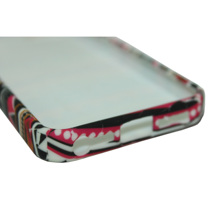 Чехол на заднюю панел/Орнамент/Apple Iphone/резиновый/5/5s/SE