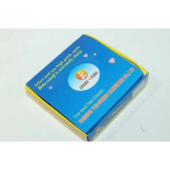 Клипер металлический хромовый 8х1.3см