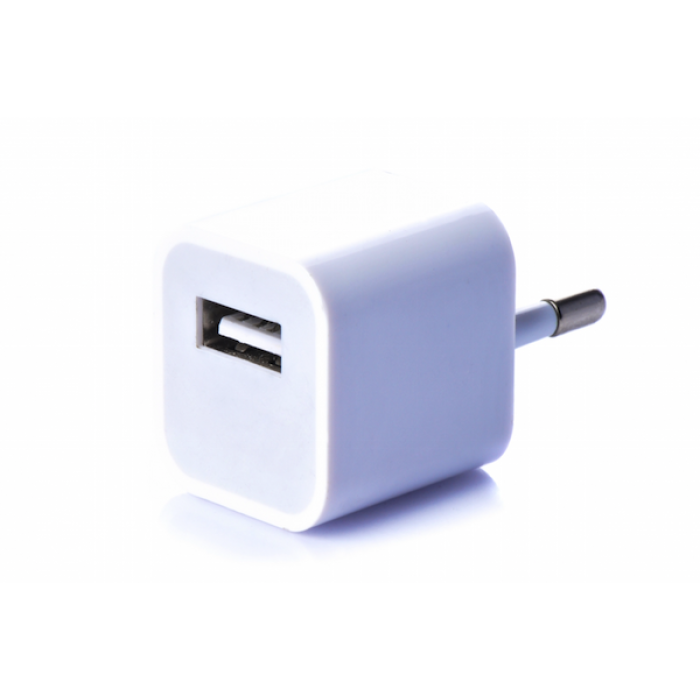 Блок питания USB разные цвета 5Вт/1А
