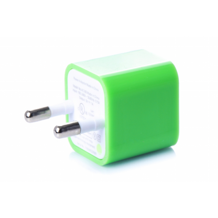 Блок питания USB разные цвета 5Вт/1А