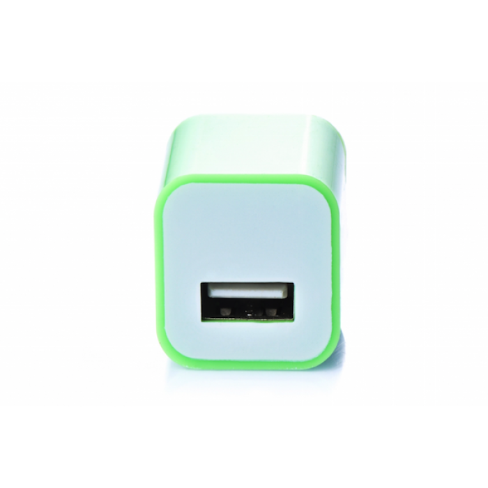 Блок питания USB разные цвета 5Вт/1А