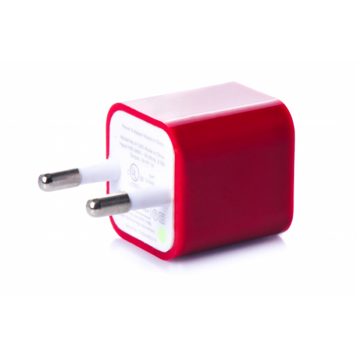 Блок питания USB разные цвета 5Вт/1А