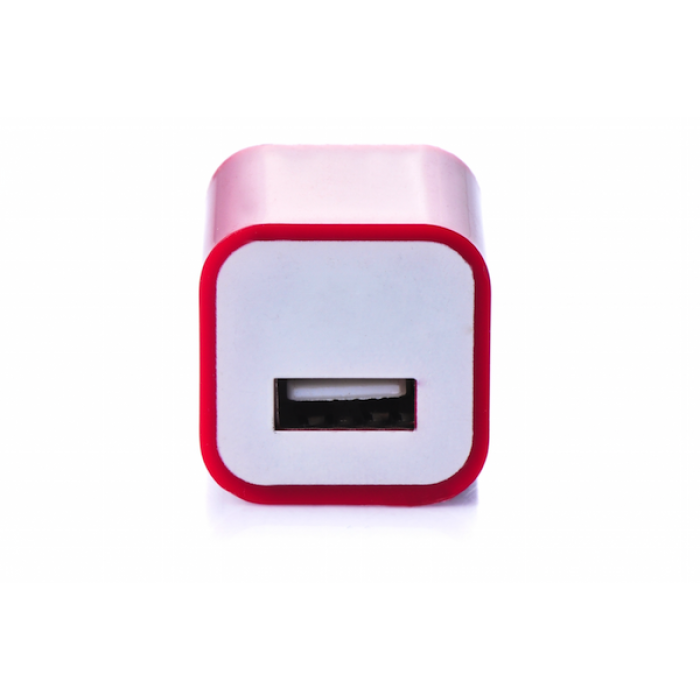 Блок питания USB разные цвета 5Вт/1А
