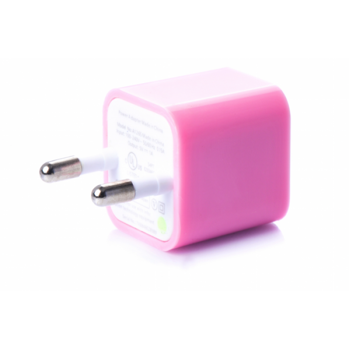 Блок питания USB разные цвета 5Вт/1А