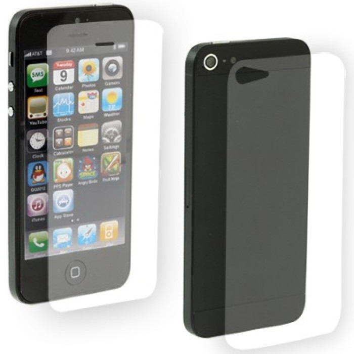 Пленка защитная для Iphone 4/4s на дисплей и заднюю панель 2шт