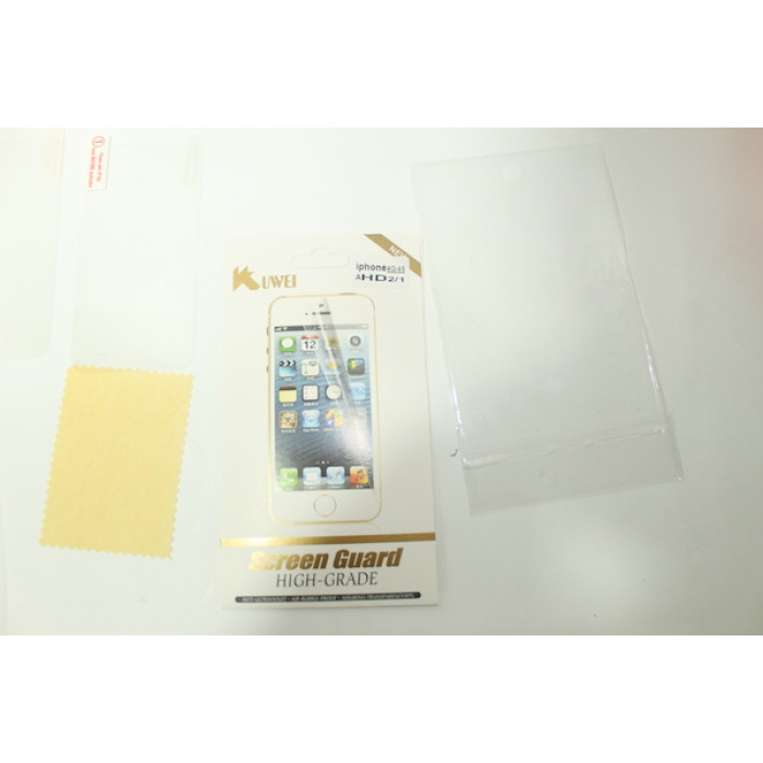 Пленка защитная для Iphone 4/4s на дисплей и заднюю панель 2шт